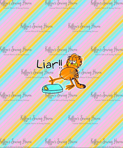 *BACK ORDER* Garfield Doodle 'Liar' ADULT Panels 6-11