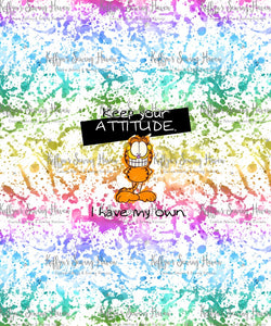 *BACK ORDER* Garfield Doodle 'Attitude' CHILD Panels 6-11