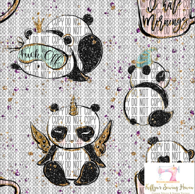 *BACK ORDER* Naughty Panda OG 'Swears' CLEAR VINYL