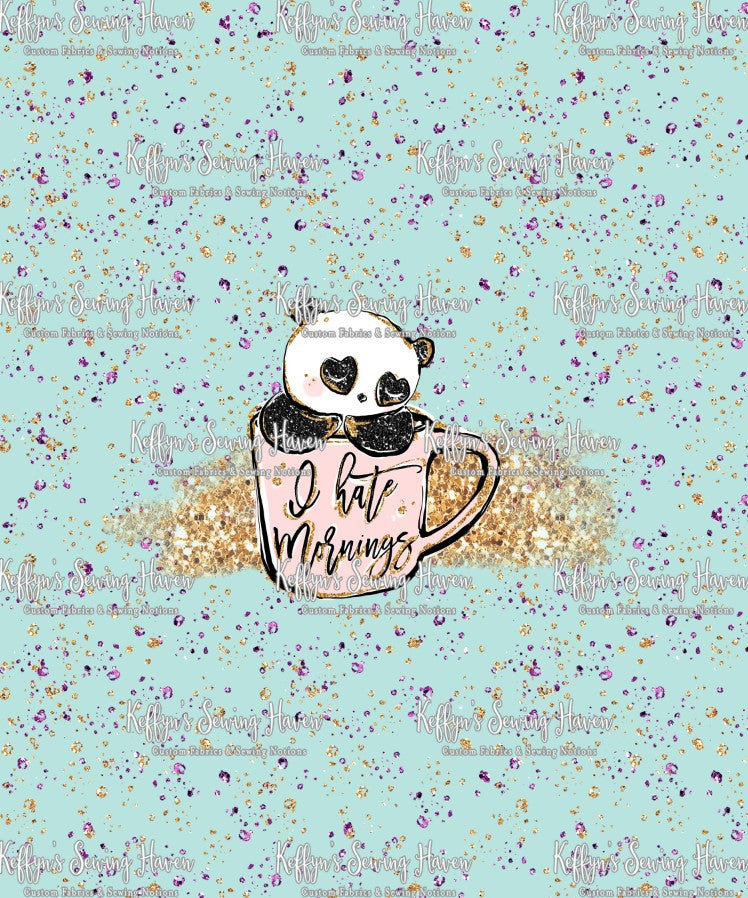 *BACK ORDER* Naughty Panda OG 'Hate Mornings' Panels