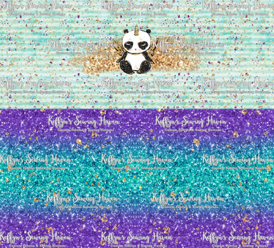 *BACK ORDER* Naughty Panda OG 'Pandacorn' Nappy Panel