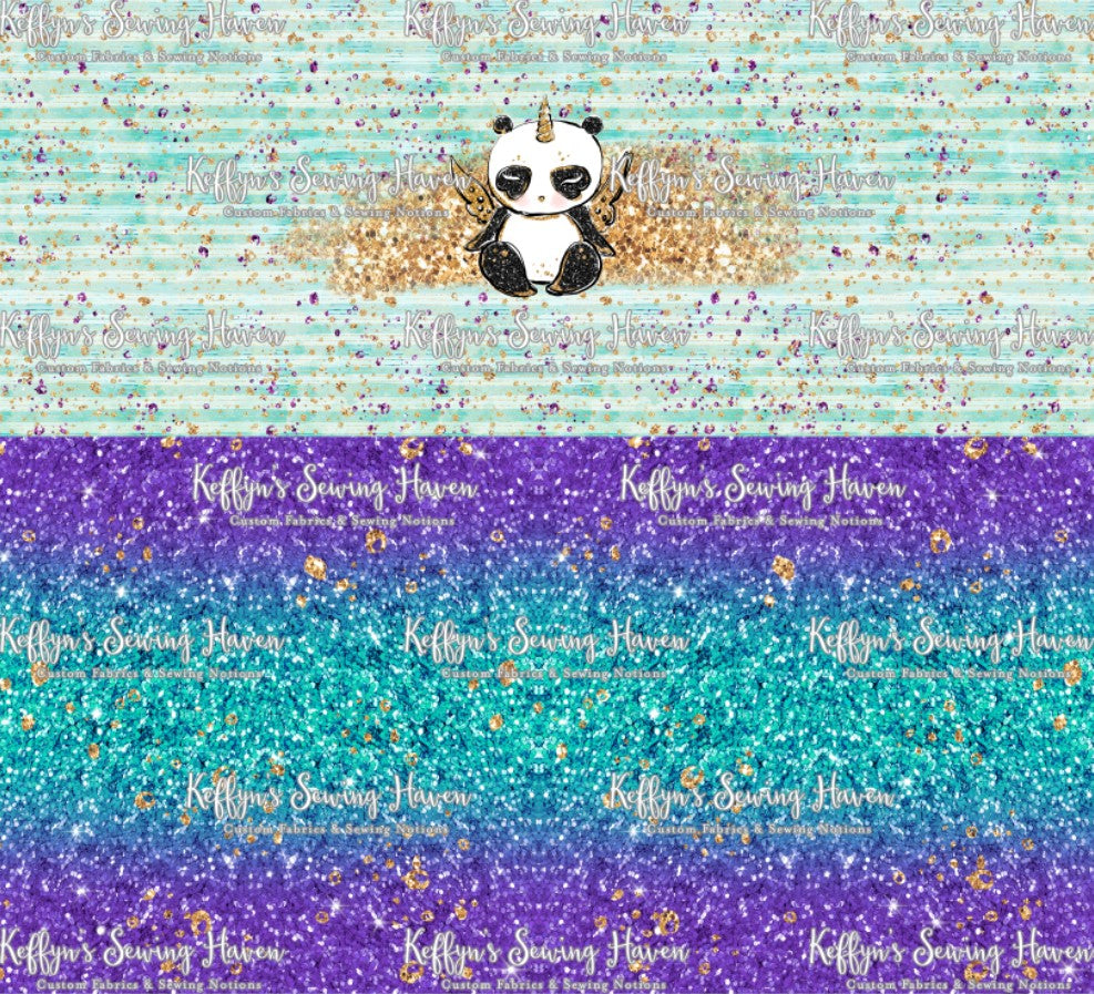 *BACK ORDER* Naughty Panda OG 'Pandacorn' Nappy Panel