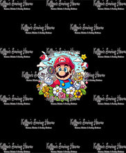 Load image into Gallery viewer, *BACK ORDER* Super Plumbers Floral &#39;Controller&#39; CHILD Panels