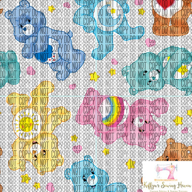 *BACK ORDER* Fun Bears Mist CLEAR VINYL