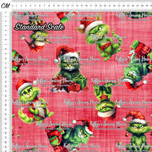 Load image into Gallery viewer, *BACK ORDER* Green Xmas Kitty Red Main