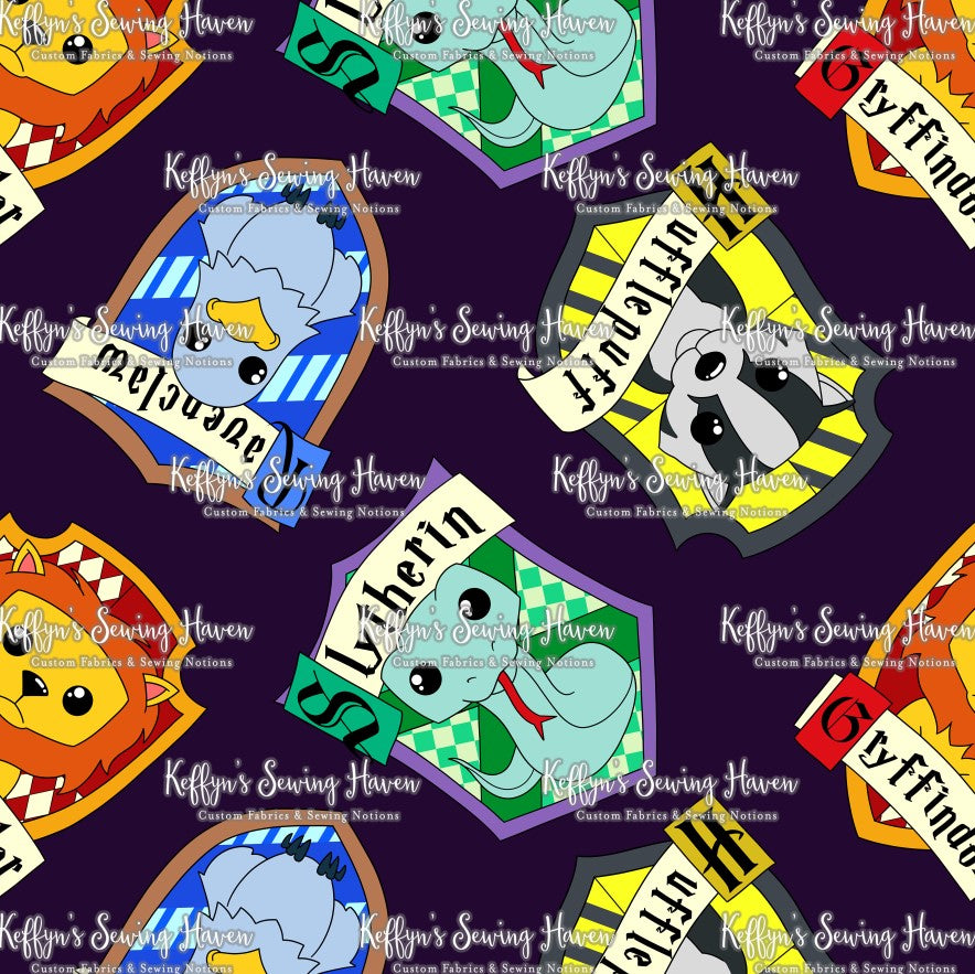 *BACK ORDER* HP Cartoons 'Crests'