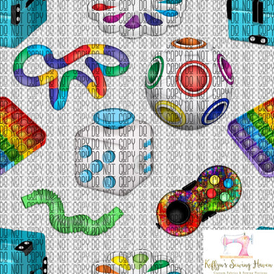 *BACK ORDER* Fidgets CLEAR VINYL