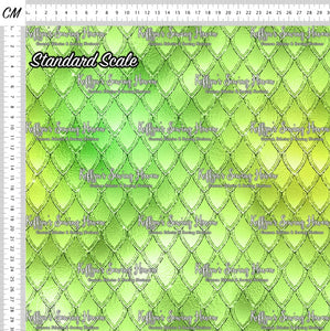 *BACK ORDER* Sparkling Scales Lime