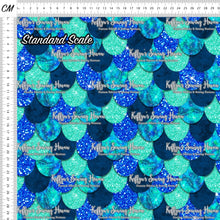 Load image into Gallery viewer, *BACK ORDER* Ever After Designs - Blue Mermaid Scales