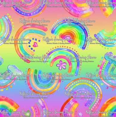 *BACK ORDER* Watercolour Rainbows Rainbow