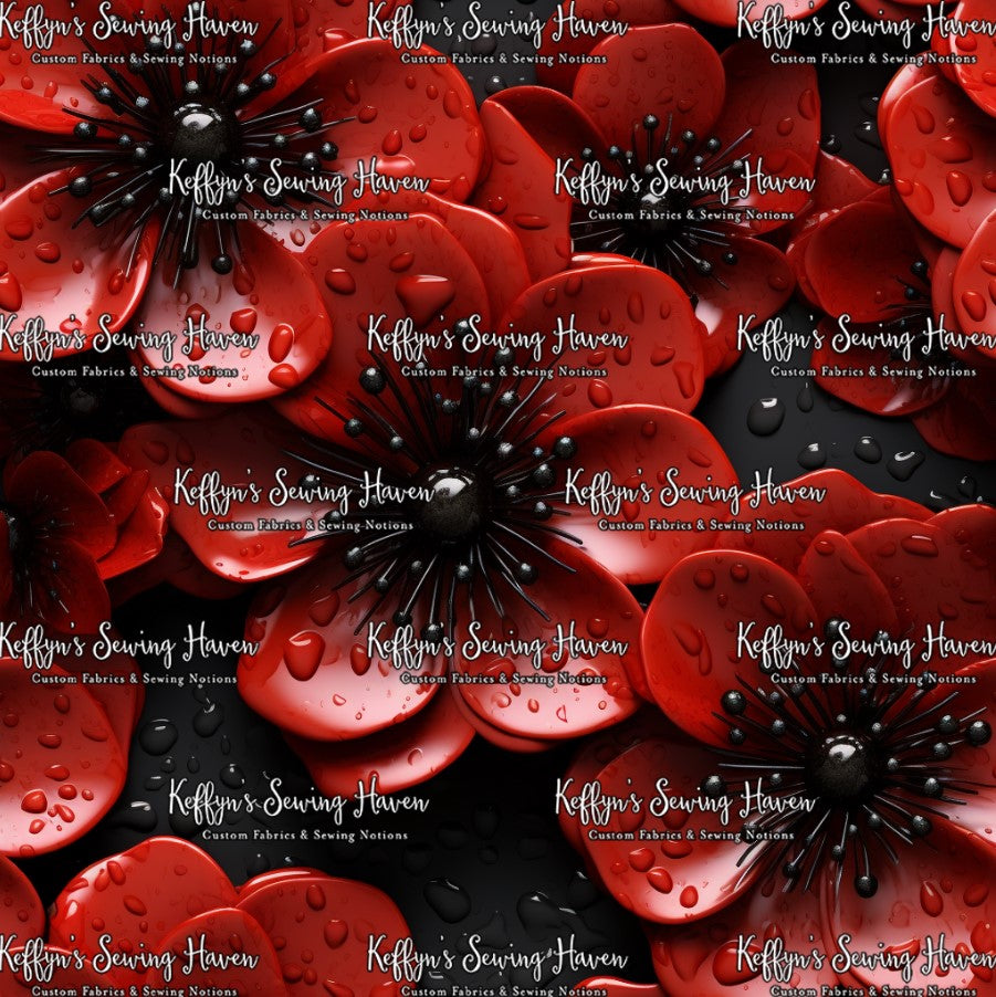 *BACK ORDER* 3D Poppies