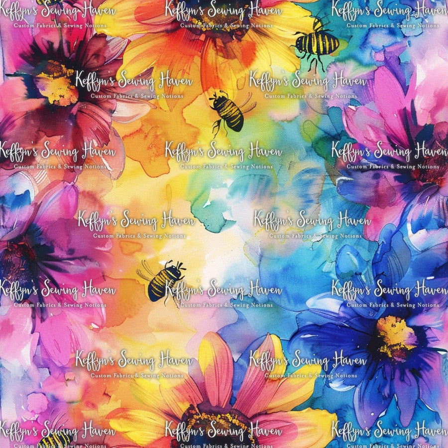 *BACK ORDER* Bees Floral 2