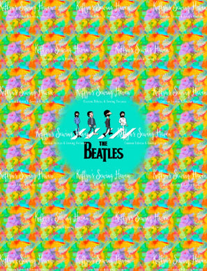 *BACK ORDER* Beatles Caricatures Blanket Topper