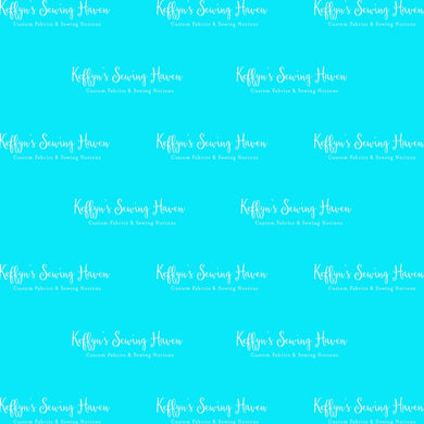 LBT Blue Solid Cotton Lycra 240gsm