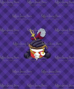 *BACK ORDER* Villain Cupcakes 'Hook' Panels