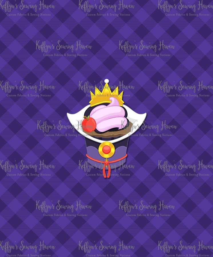 *BACK ORDER* Villain Cupcakes 'Queen' Panels