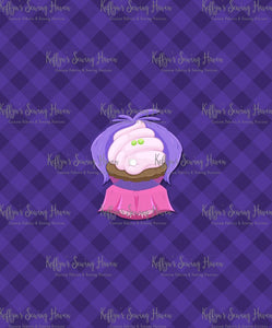 *BACK ORDER* Villain Cupcakes 'Old Witch' Panels