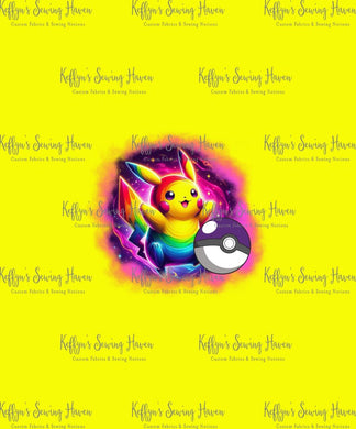*BACK ORDER* Little Critters Neon Pika Yellow Panels