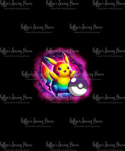 *BACK ORDER* Little Critters Neon Pika Black Panels