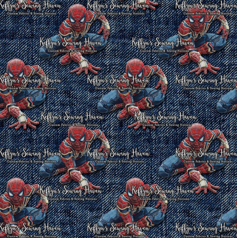 *BACK ORDER* Denim Spidey