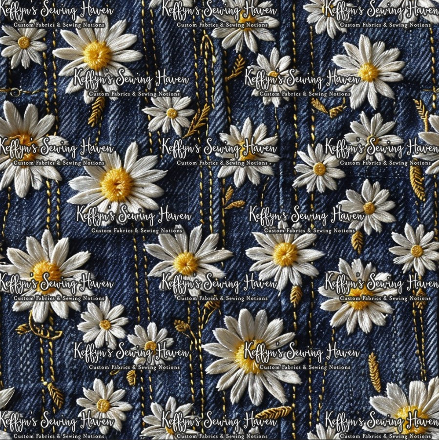 *BACK ORDER* Denim Daisies