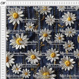*BACK ORDER* Denim Daisies