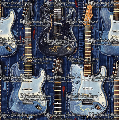 *BACK ORDER* Denim Guitars 1