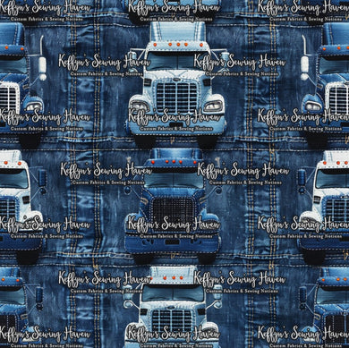 *BACK ORDER* Denim Trucks