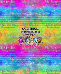 *BACK ORDER* Doodle Dog 'Friends' BIG KID Panels 1-7