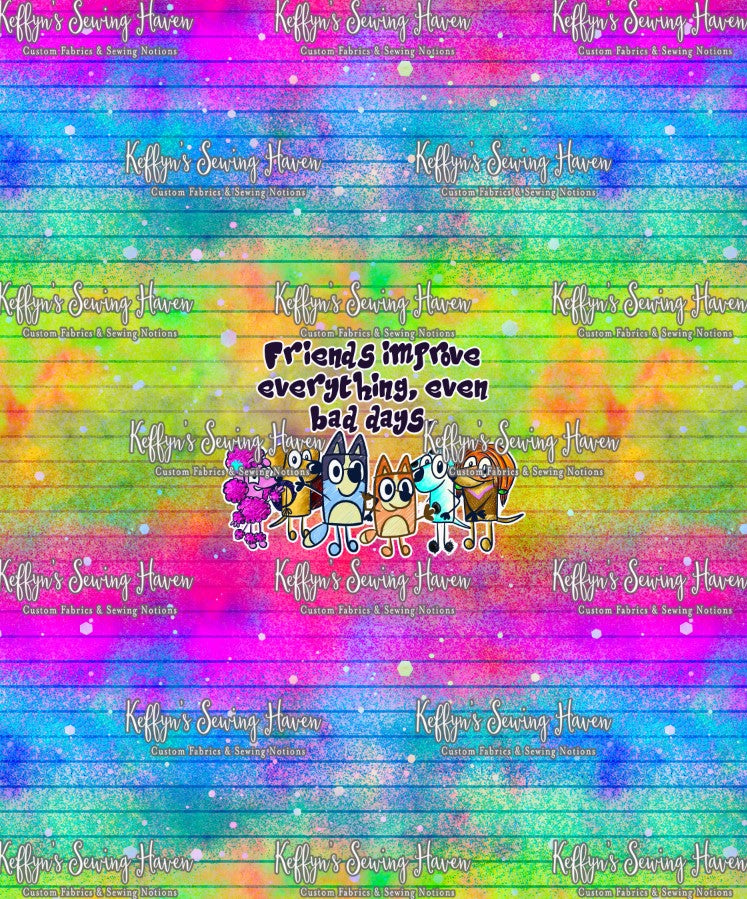 *BACK ORDER* Doodle Dog 'Friends' BIG KID Panels 1-7