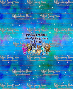 *BACK ORDER* Doodle Dog 'Friends' BIG KID Panels 1-7
