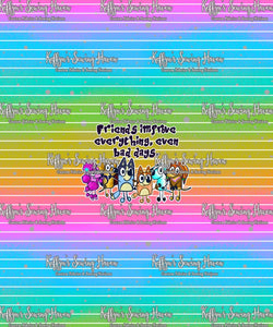*BACK ORDER* Doodle Dog 'Friends' BIG KID Panels 1-7