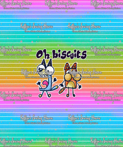 *BACK ORDER* Doodle Dog 'Biscuits' ADULT Panels 1-8