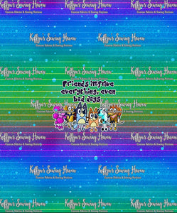 *BACK ORDER* Doodle Dog 'Friends' BIG KID Panels 1-7