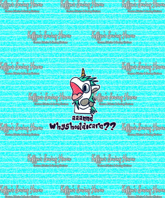 *BACK ORDER* Doodle Dog 'Uni' ADULT Panels 9-12