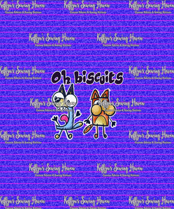 *BACK ORDER* Doodle Dog 'Biscuits' CHILD Panels 8-12