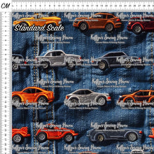 Load image into Gallery viewer, *BACK ORDER* Denim Cars 1
