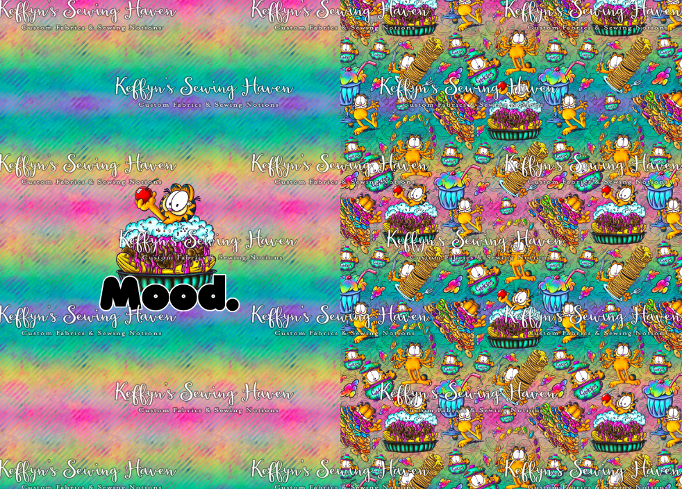 *BACK ORDER* Garfield Sweet 'Mood' Santa Sack Panel