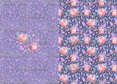 *BACK ORDER* Fairy Kirb Santa Sack Panel