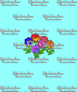 *BACK ORDER* Alice Scene 'Flowers' CHILD Panels