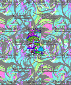 *BACK ORDER* Alice Scene 'Mushroom' CHILD Panels