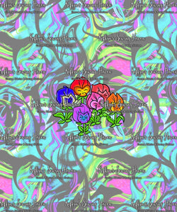 *BACK ORDER* Alice Scene 'Flowers' CHILD Panels