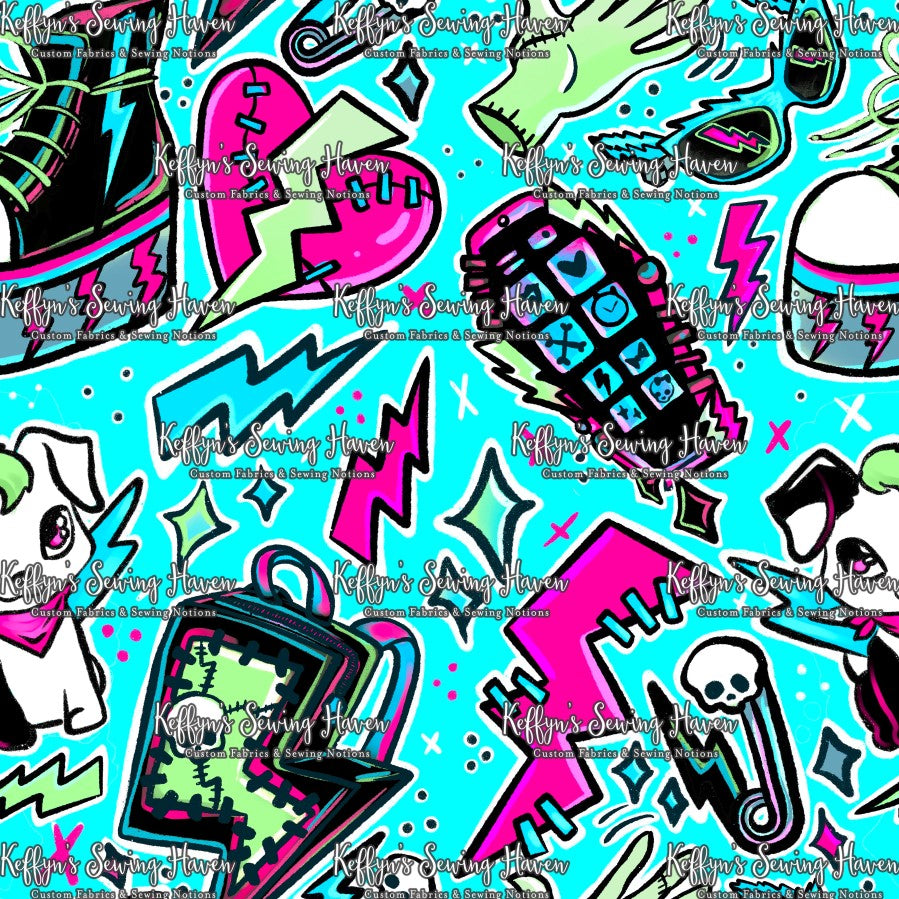 *BACK ORDER* Hex Monster Dolls 'Frankie' Accessories