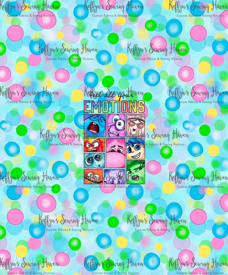 *BACK ORDER* Emotions 'Feel' ADULT Panels 1-8