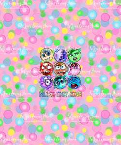 *BACK ORDER* Emotions 'Mixed' BIG KID Panels 1-7