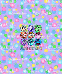 *BACK ORDER* Emotions 'Mixed' BIG KID Panels 1-7