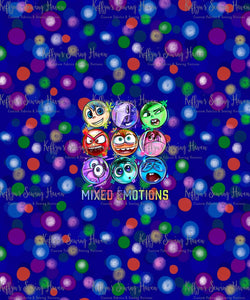 *BACK ORDER* Emotions 'Mixed' BIG KID Panels 1-7