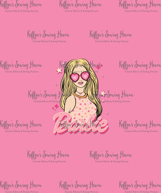 *BACK ORDER* Barbie Style 'Barbie' Panels