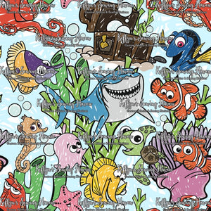 *BACK ORDER* Finding Fish Blue