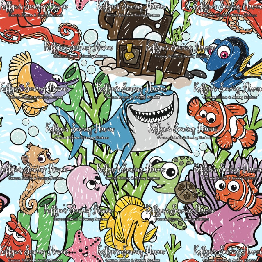 *BACK ORDER* Finding Fish Blue